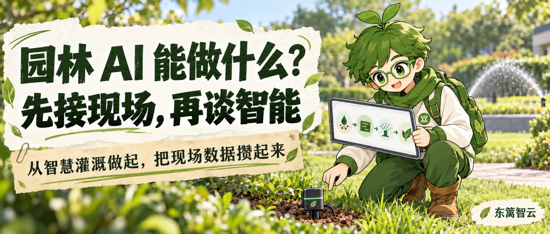 园林 AI 能做什么？先接现场，再谈智能