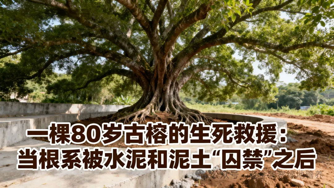 一棵80岁古榕的生死救援