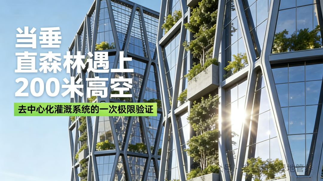 案例:200米的高空花园，怎么浇水？